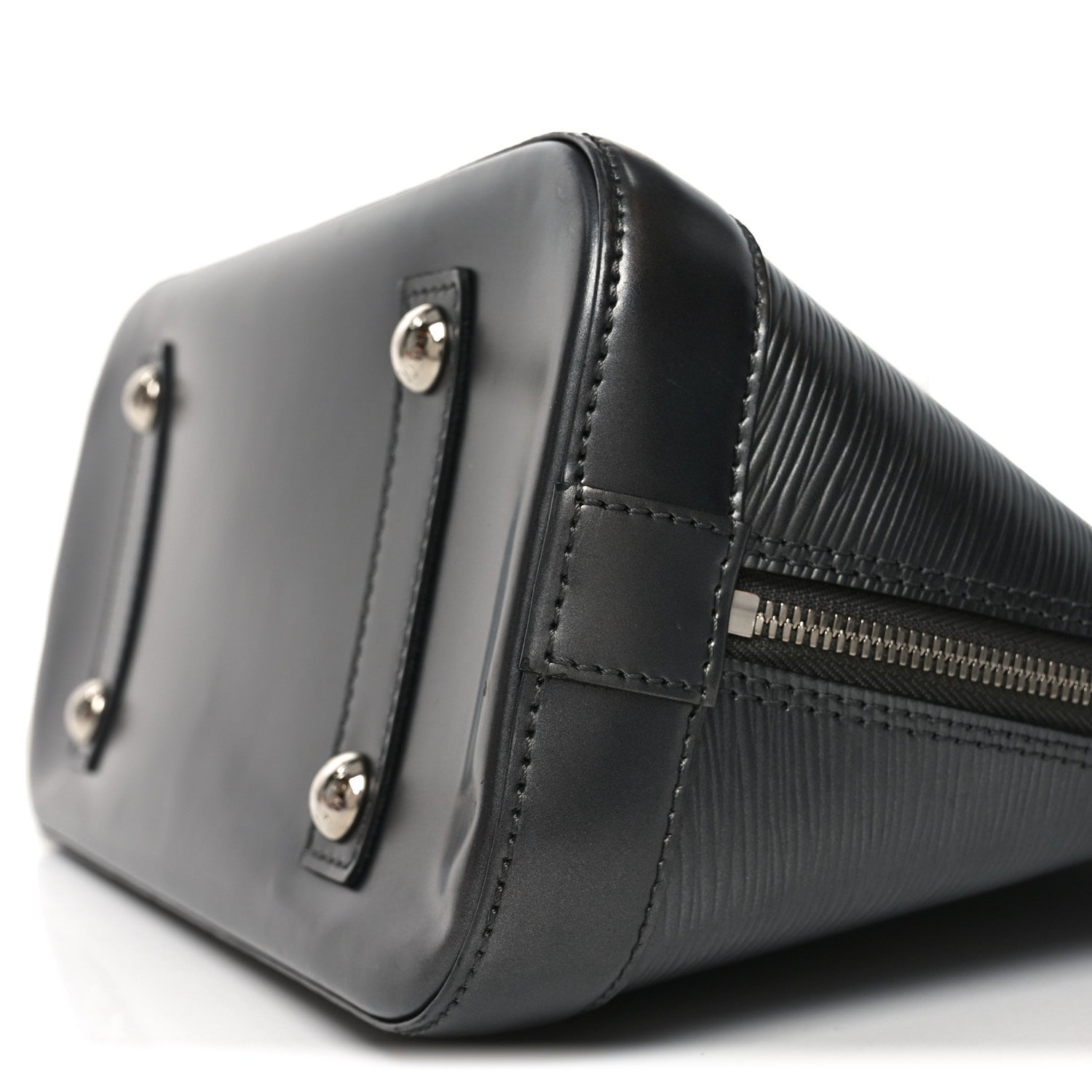 Louis Vuitton Metallic Epi Alma PM Black Silver 8 of 8