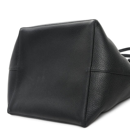 The Row Grained Calfskin Park Tote Three Black 10 of 11
