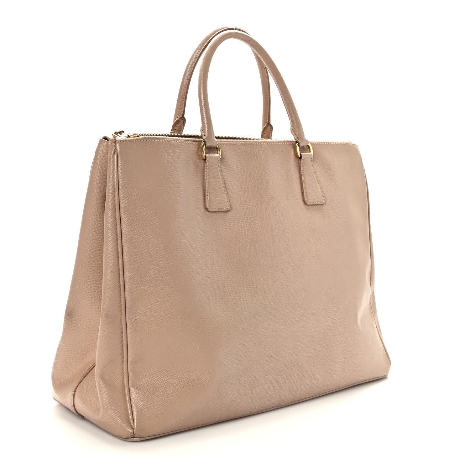 Prada Saffiano Large Galleria Double Zip Tote Cammeo 3 of 11