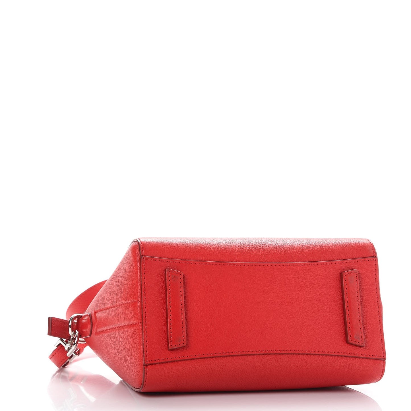 Sugar Goatskin Mini Antigona Medium Red