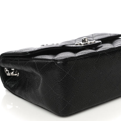 Chanel Caviar Quilted Mini Square Flap Black 9 of 12