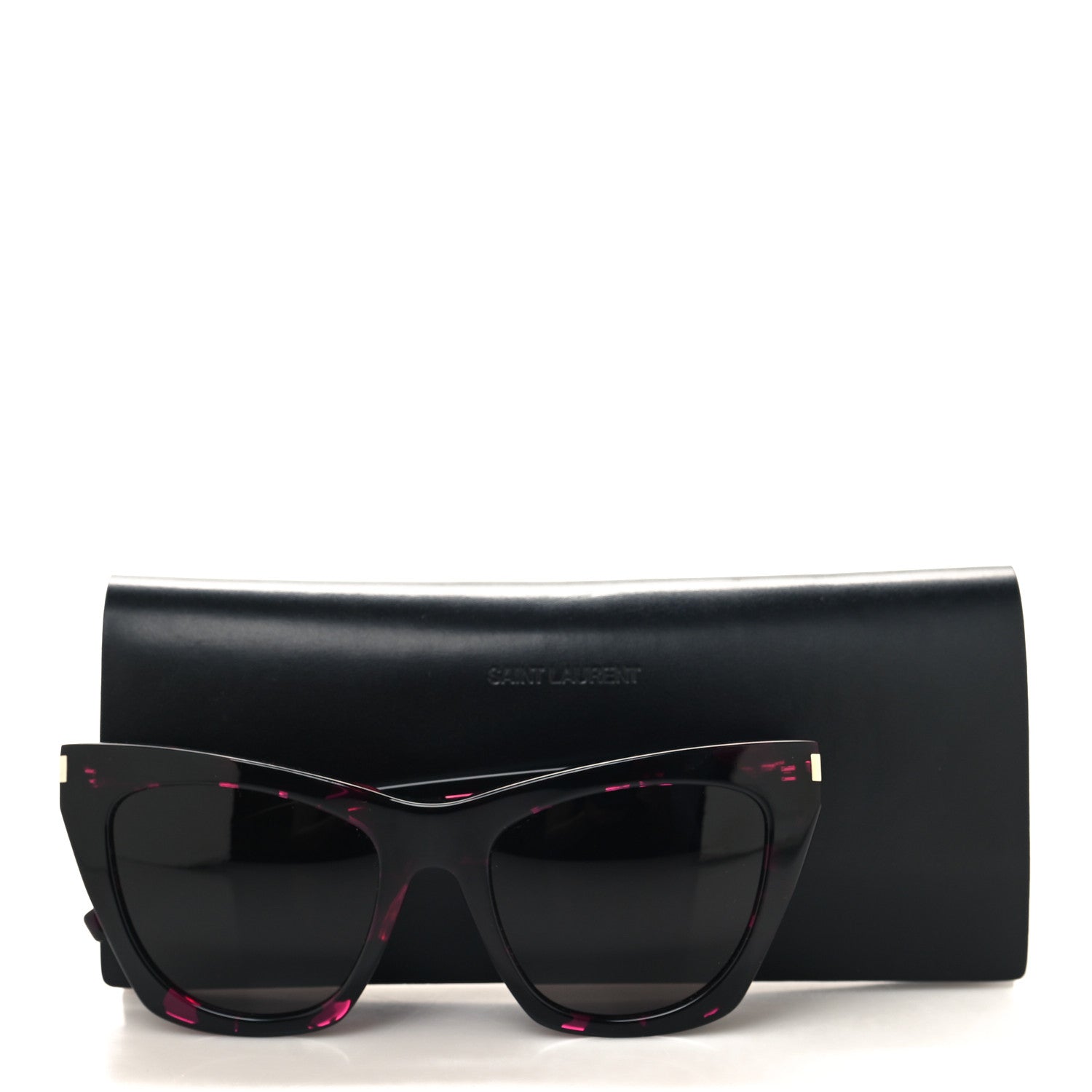 Saint Laurent New Wave SL214 Kate Cat Eye Sunglasses Black 8 of 8