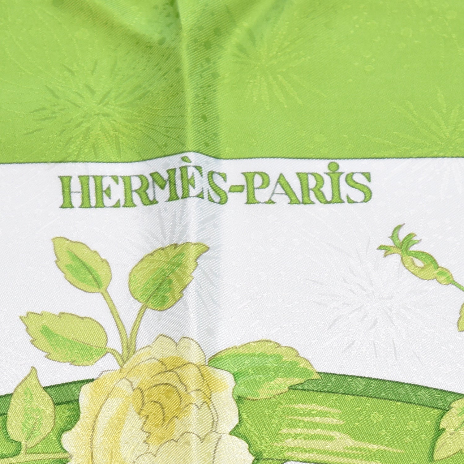 Hermes Jacquard Silk Romantique Scarf 90 3 of 6