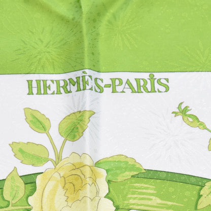 Hermes Jacquard Silk Romantique Scarf 90 3 of 6