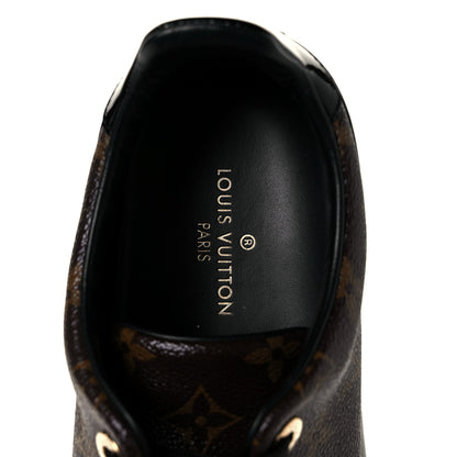 Louis Vuitton Patent Monogram Frontrow Sneakers 38 8 of 8