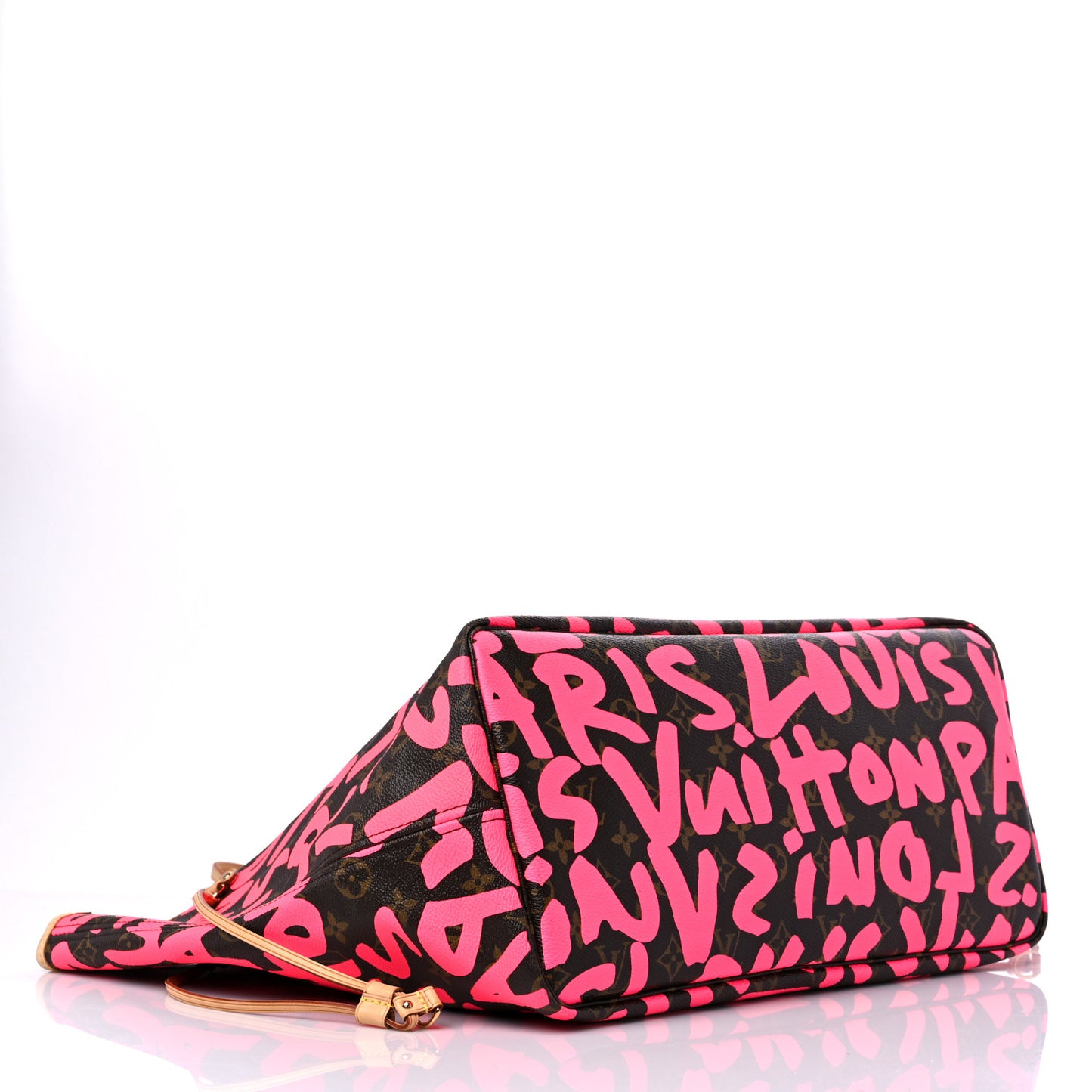 Monogram Graffiti Neverfull GM Fuchsia