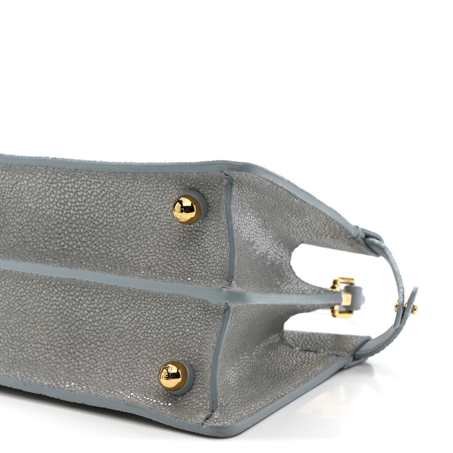 Stingray Shiny Nappa Petite Peekaboo I SEE U Satchel Anice