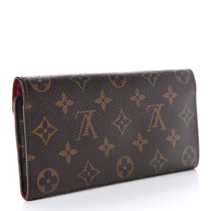 Louis Vuitton Monogram Josephine Wallet Red 4 of 11