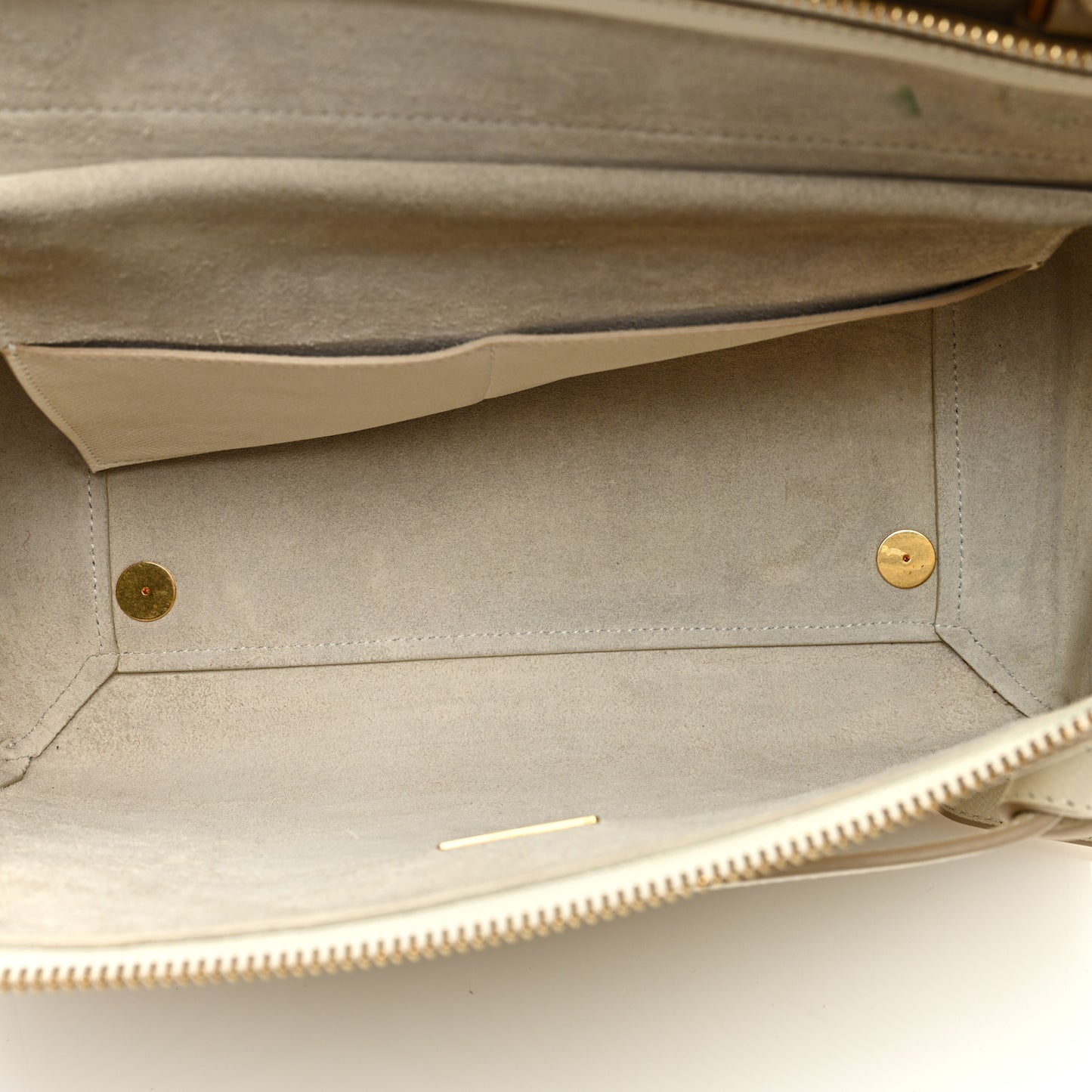 Grained Calfskin Mini Belt Bag White