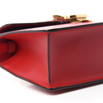 Gucci Calfskin Mini Sylvie Top Handle Bag Hibiscus Red 6 of 11