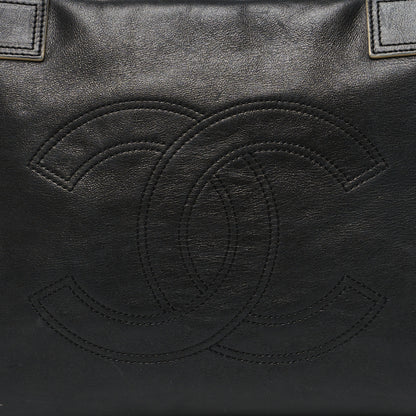 Chanel Lambskin Edgy XL Tote Black 8 of 17
