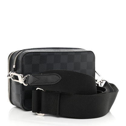 Louis Vuitton Damier Graphite Alpha Wearable Wallet 3 of 8