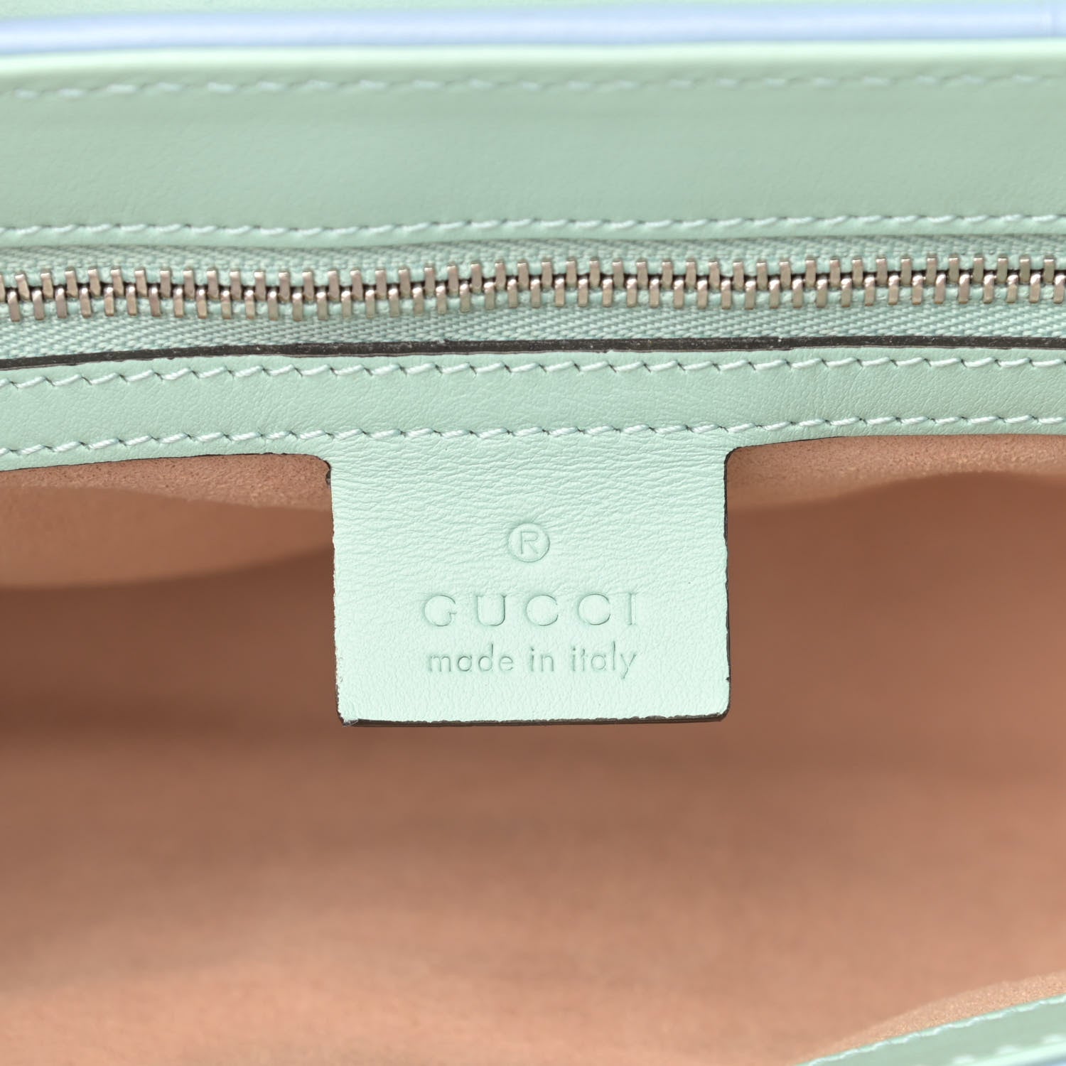 Gucci Calfskin Matelasse Diagonal Small GG Marmont Shoulder Bag Multicolor Pastel 5 of 11