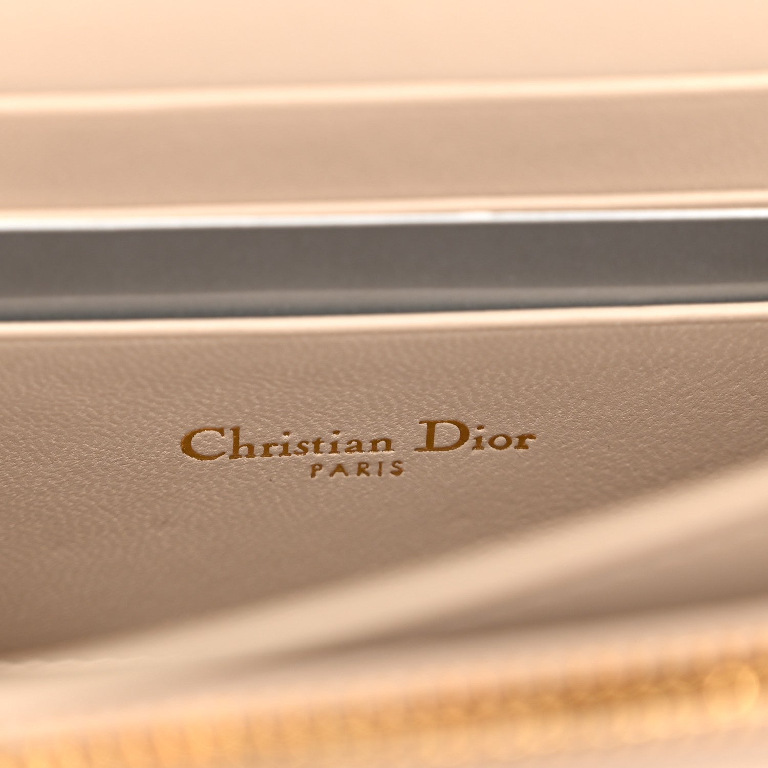 Christian Dior Lambskin Macrocannage Mini Miss Caro Bag Caramel Beige 6 of 10