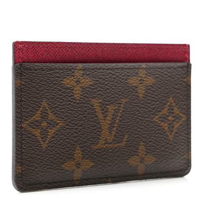 Louis Vuitton Monogram Card Holder Fuchsia 3 of 6