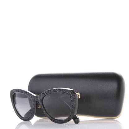 Chanel Stingray CC Polarized Sunglasses 6046-Q Black 7 of 7