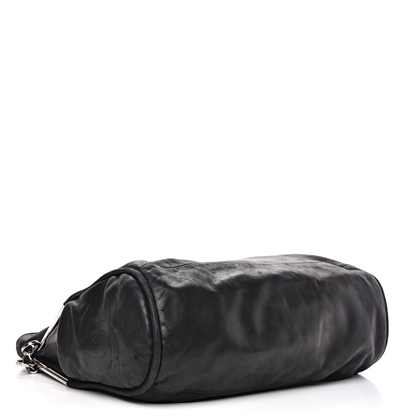 Lambskin Large Ultimate Soft Tote Black
