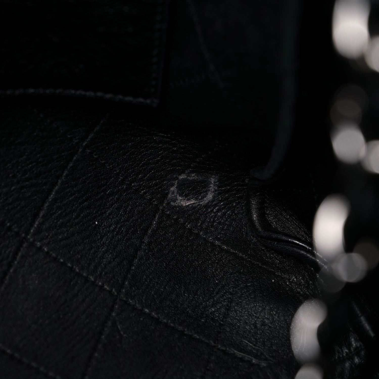 Chanel Caviar Stitched Large Shopping Tote Black 13 of 20