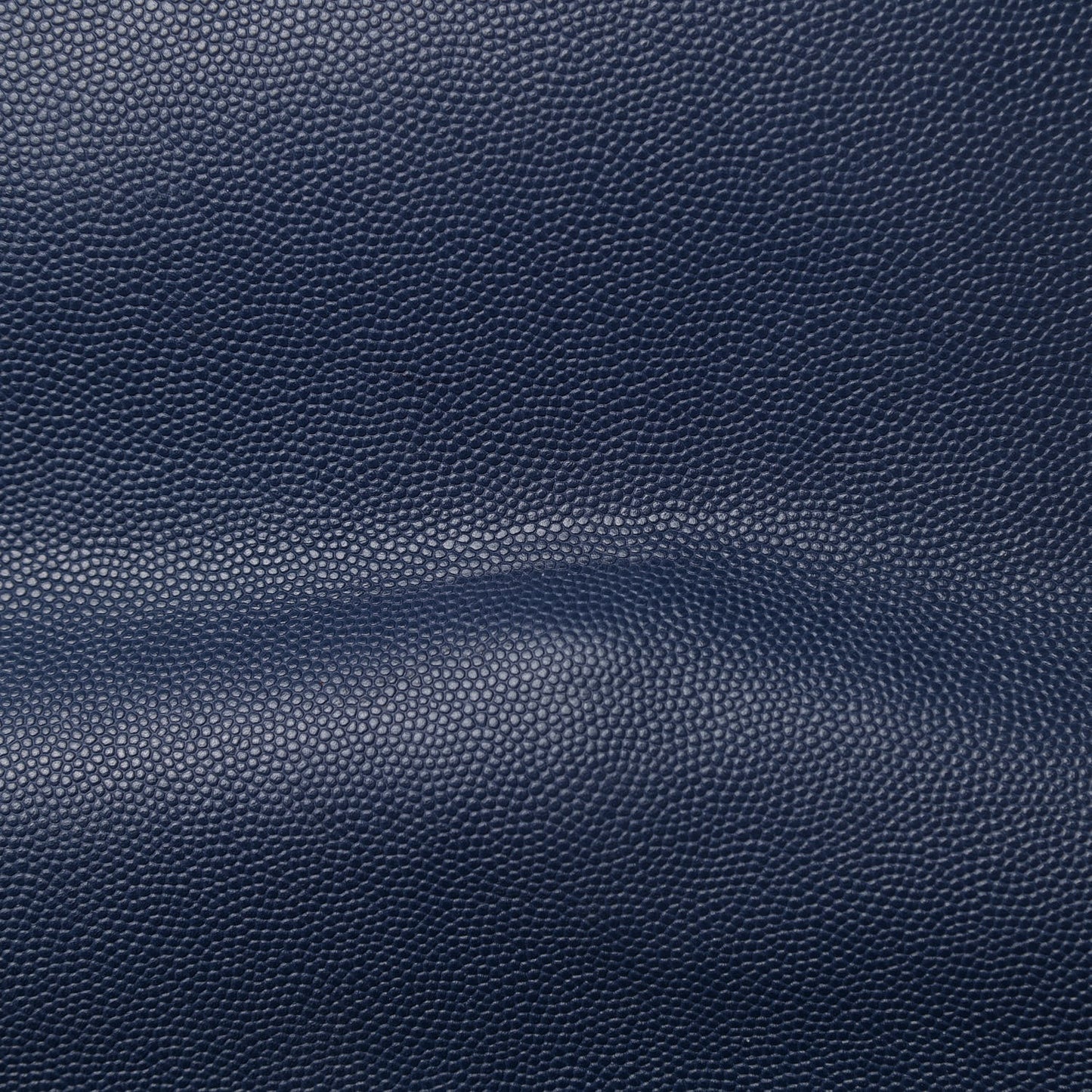 Caviar Lizard Quilted Large Coco Handle Flap Blue