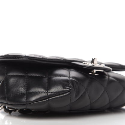 Chanel Calfskin Quilted CC Uniform Flap Belt Bag Black 6 of 11