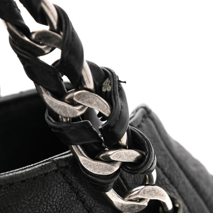 Chanel Calfskin East West Modern Chain Tote Black 11 of 11