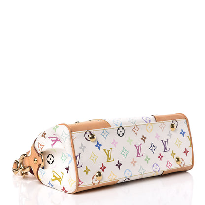 Louis Vuitton Monogram Multicolor Beverly MM White 4 of 17