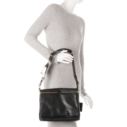Lanvin Calfskin Flap Shoulder Bag Black 2 of 6