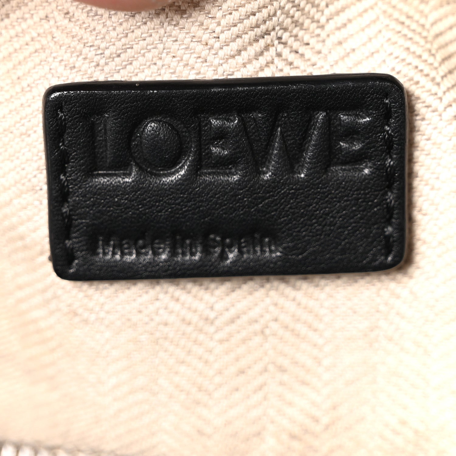 Loewe Snakeskin Large Puzzle Bag Black 6 of 10