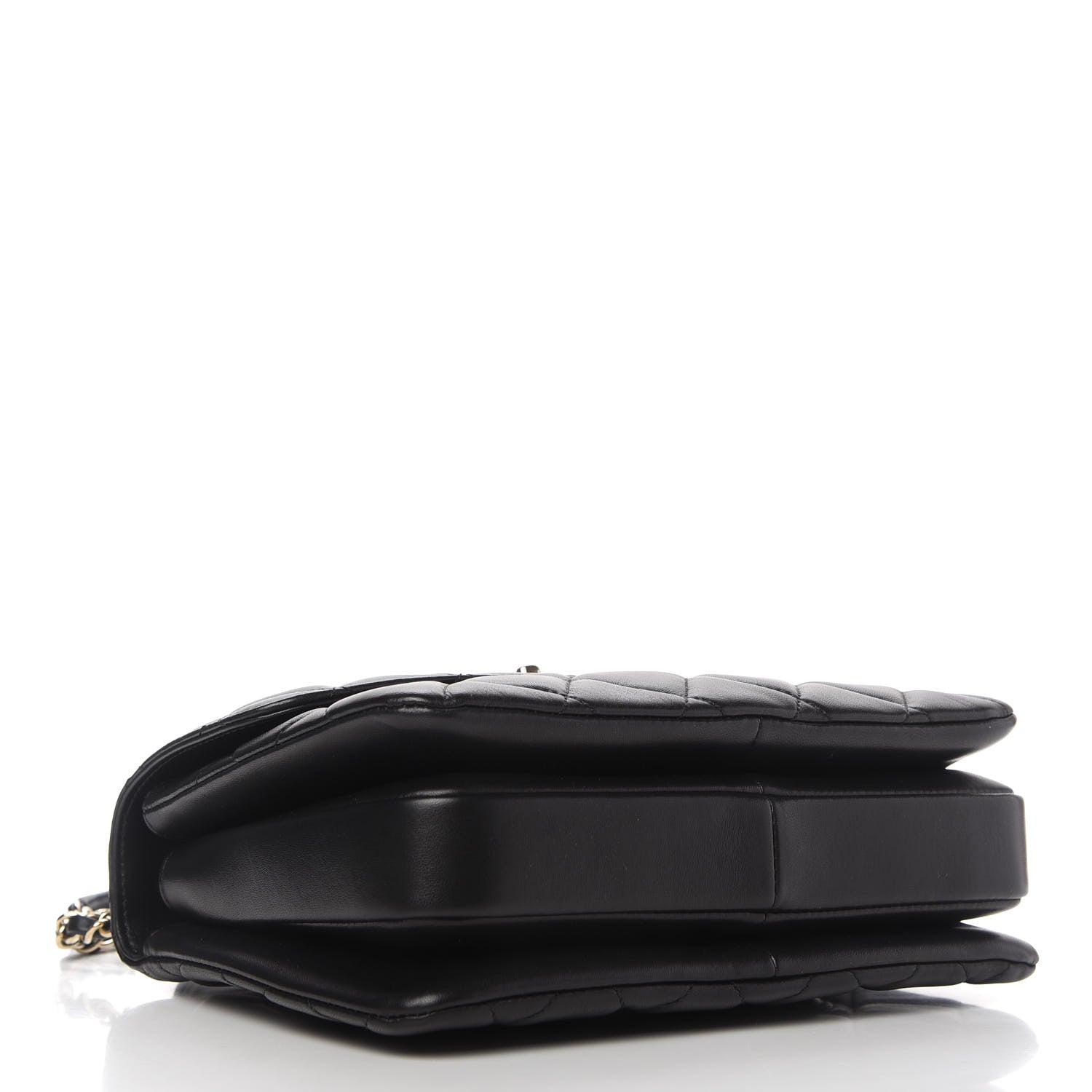 Chanel Lambskin Quilted Small Trendy CC Dual Handle Flap Bag Black 4 of 11