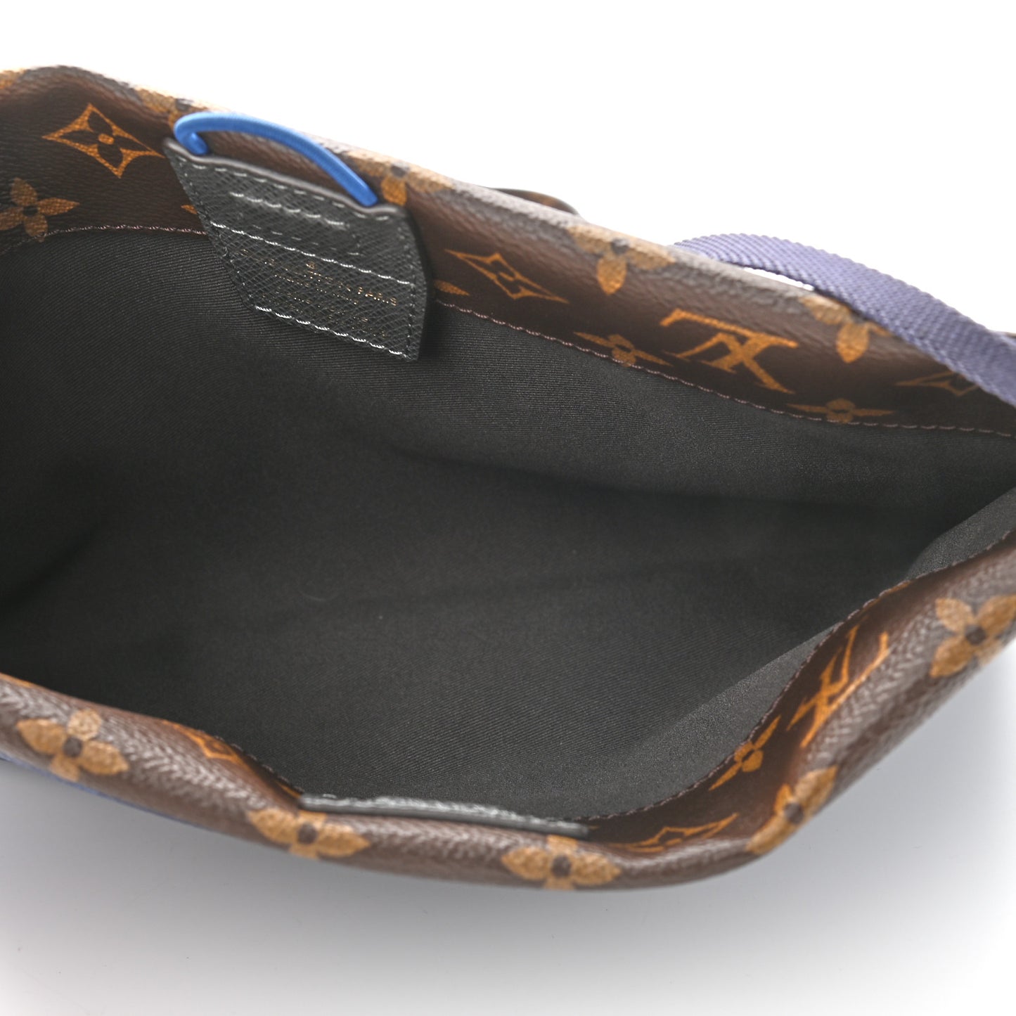 Monogram Small Outdoor Pouch Pacific Blue