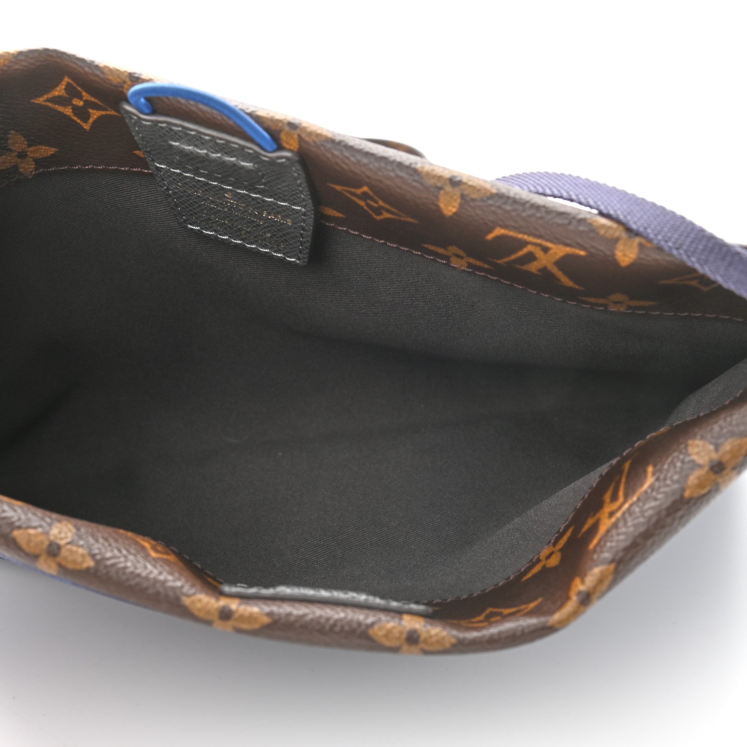 Louis Vuitton Monogram Small Outdoor Pouch Pacific Blue 5 of 8