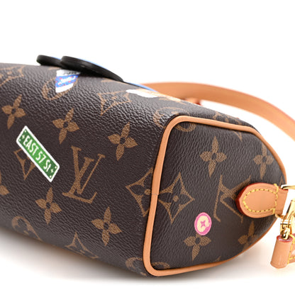 Louis Vuitton Monogram 57th Street NYC Nano Speedy Yellow Cab 8 of 10