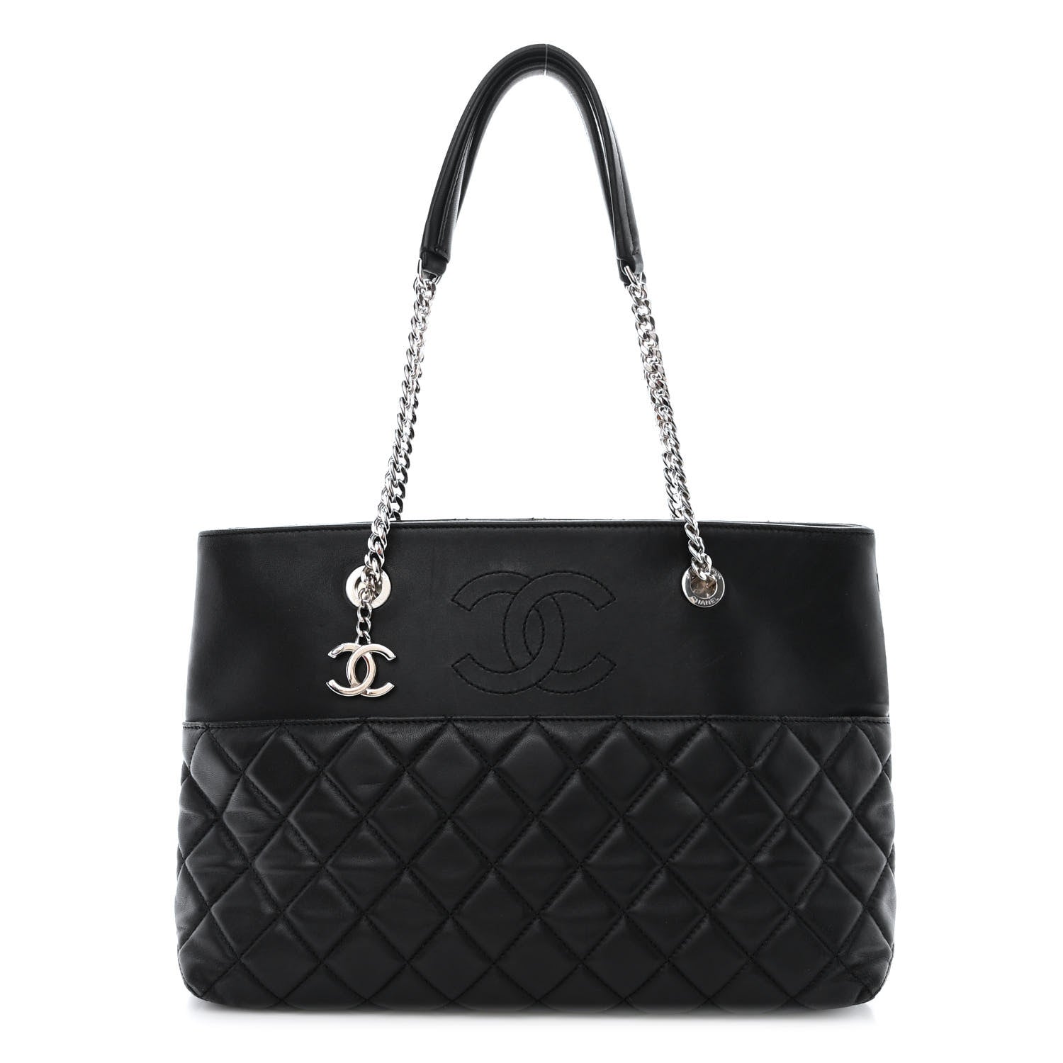 Chanel Lambskin Quilted Medium Urban Delight Tote Black 1 of 11