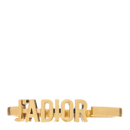 Christian Dior Metal J'Adior Bracelet Cuff Gold 1 of 5