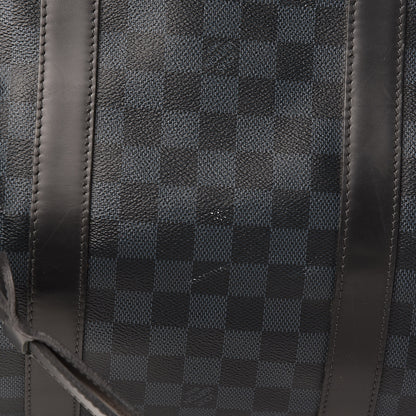 Louis Vuitton Damier Cobalt Keepall Bandouliere 55 14 of 15