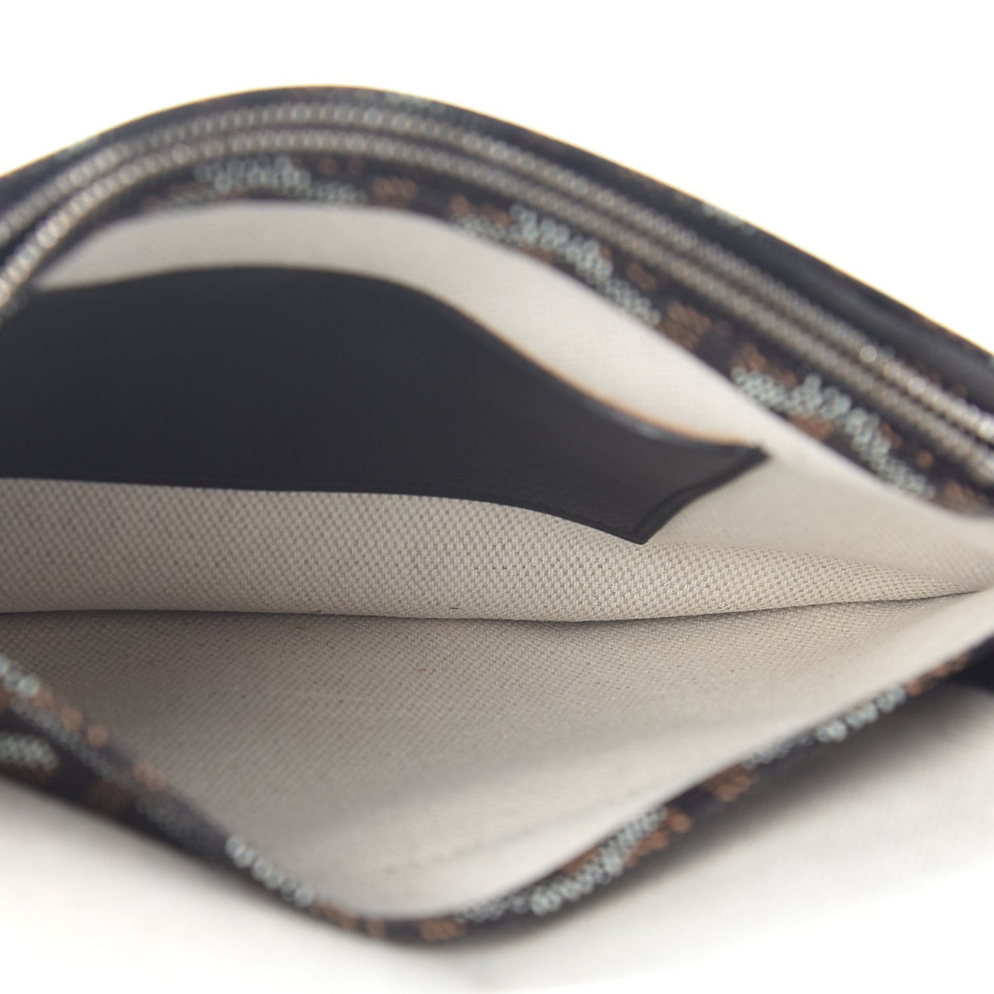 Goyardine Plumet Wallet Clutch Black