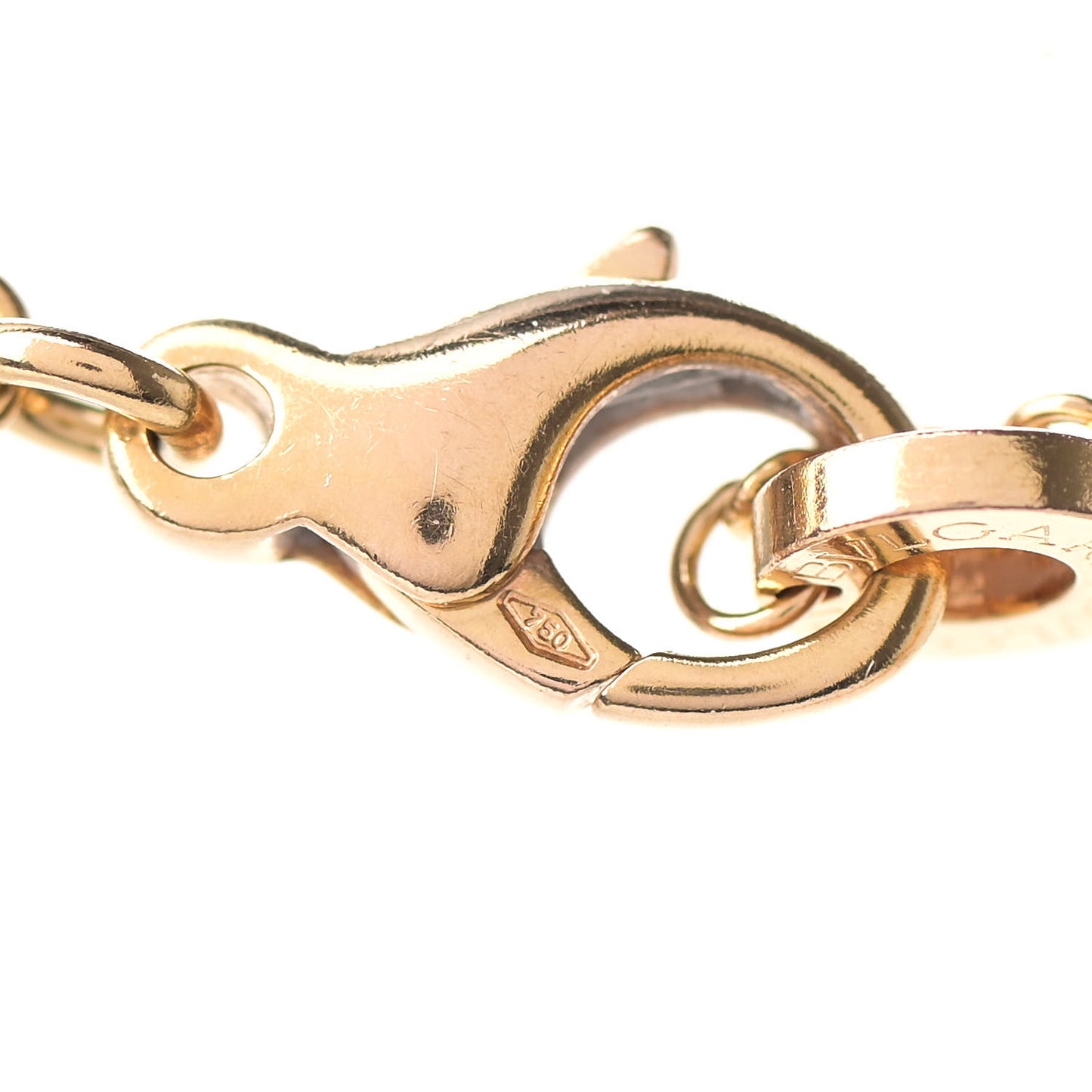 18K Rose Gold Black Ceramic B.Zero1 Pendant Necklace