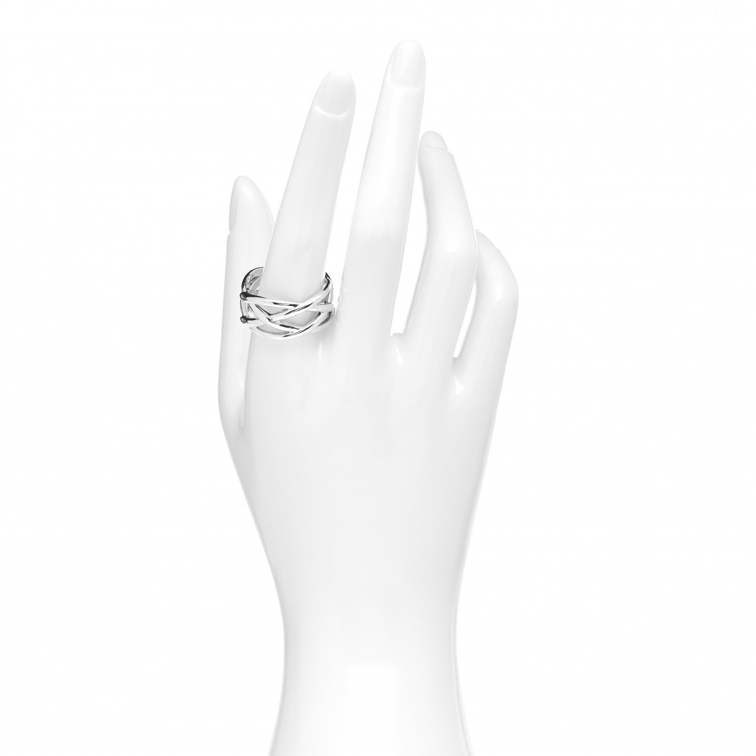 Tiffany Sterling Silver Celtic Knot Ring 64 10.75 2 of 4