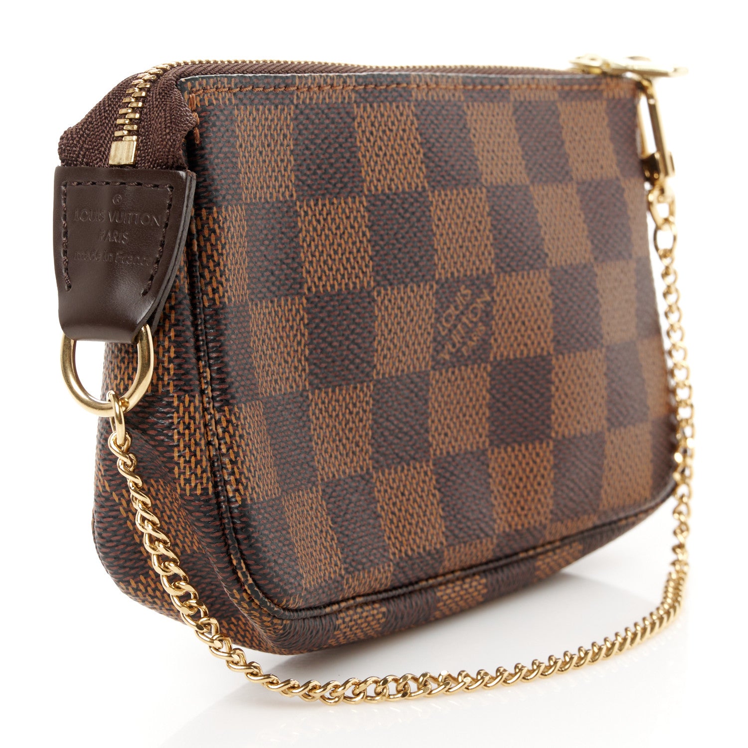 Louis Vuitton Damier Ebene Mini Pochette Accessories 3 of 10