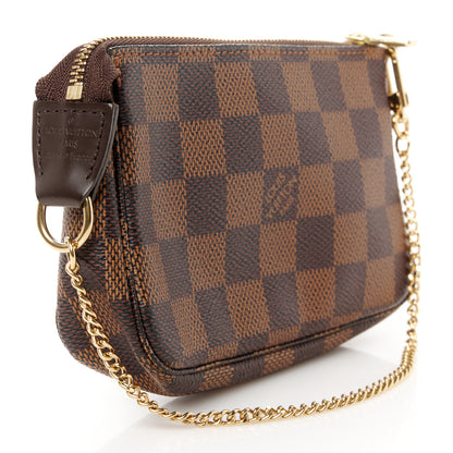 Louis Vuitton Damier Ebene Mini Pochette Accessories 3 of 10