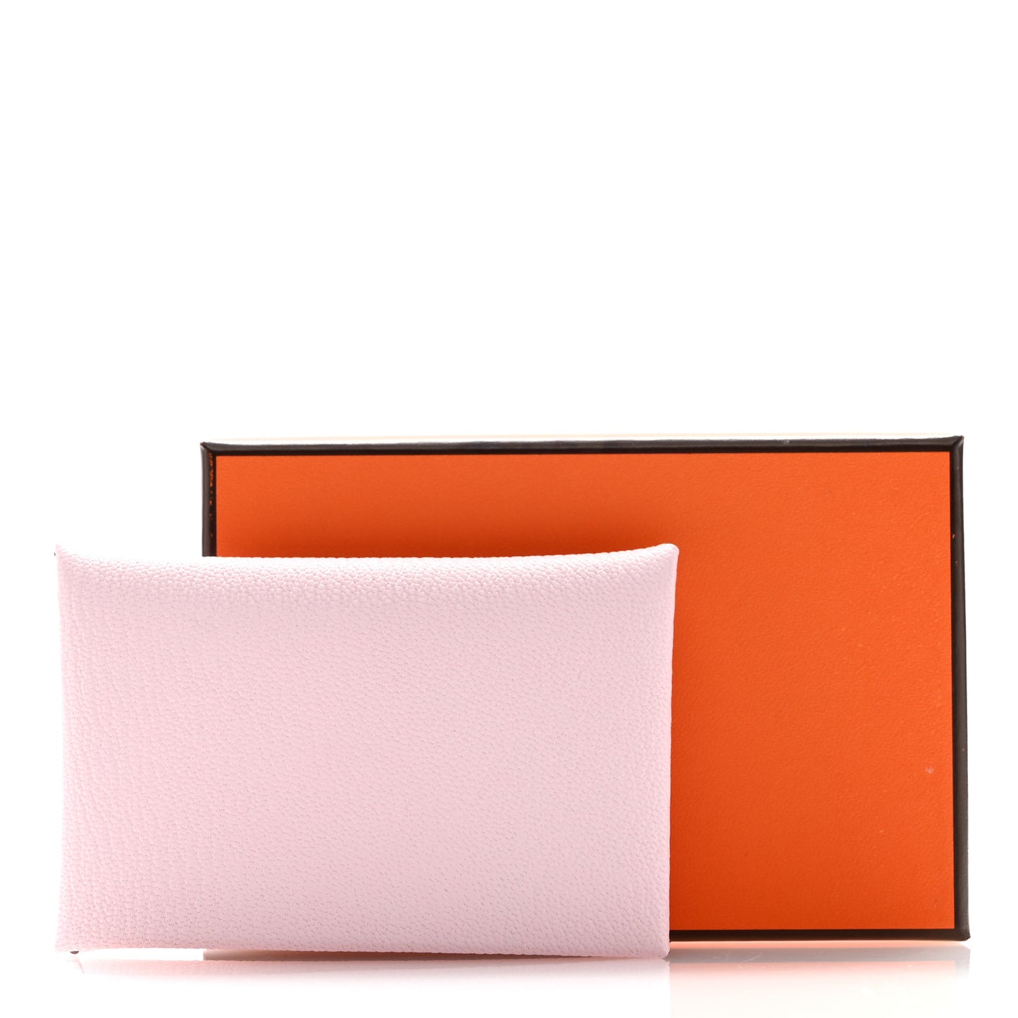 Chevre Mysore Calvi Card Case Rose Darling