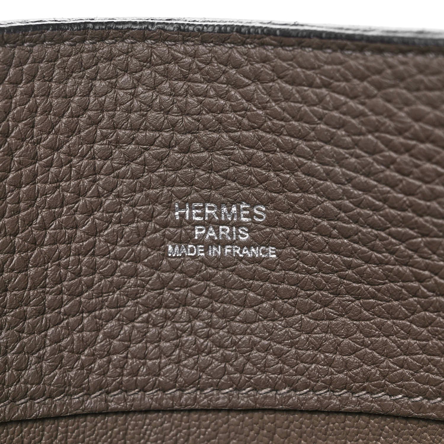 Hermes Togo Verso So Kelly Etain Etoupe 6 of 8