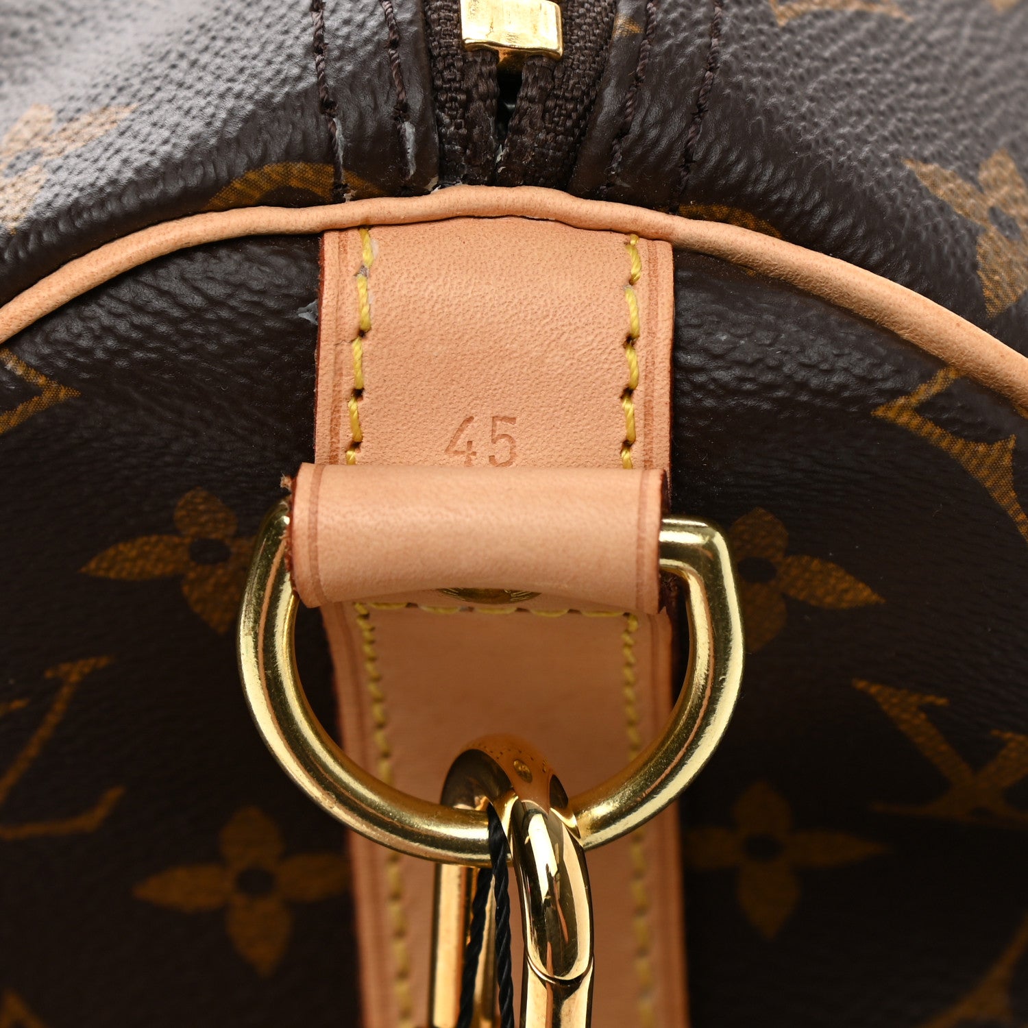 Louis Vuitton Monogram Keepall Bandouliere 45 8 of 11