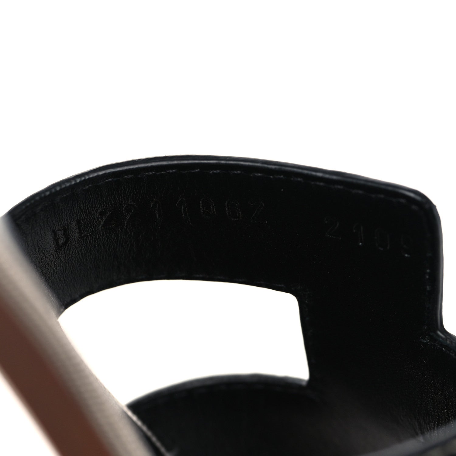 Hermes Calfskin Canvas Oran Sandals 39 Black 8 of 9