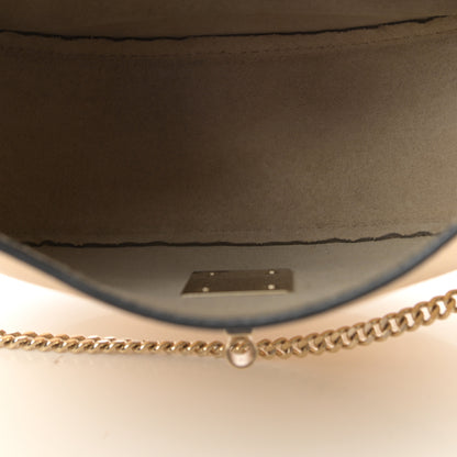 Chloe Metallic Goatskin Mini Drew Shoulder Bag Pale Gold 5 of 10
