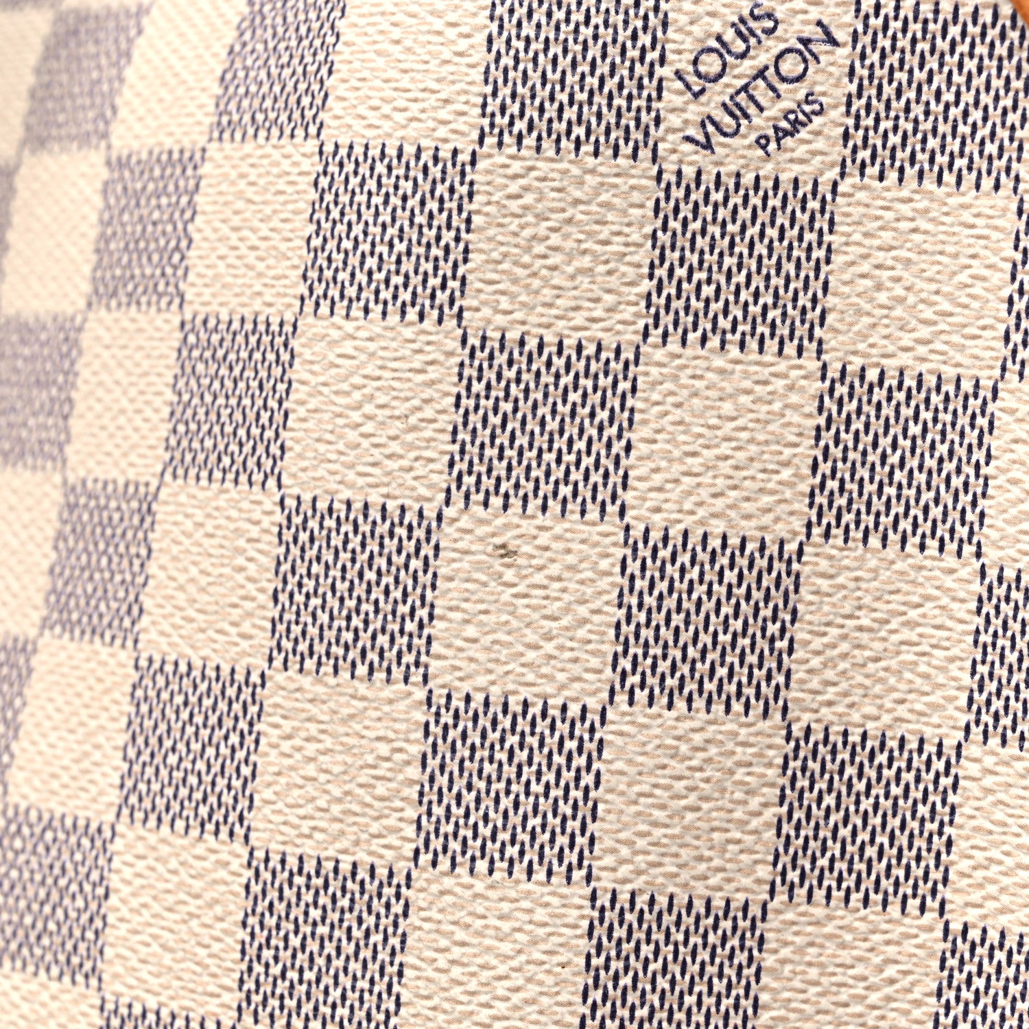Louis Vuitton Damier Azur Neverfull MM 17 of 23
