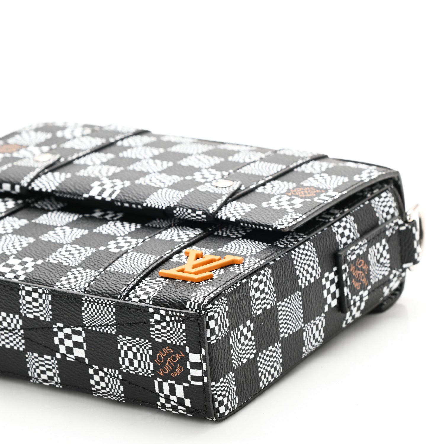 Louis Vuitton Damier Distorted Flap Soft Trunk Messenger 10 of 10
