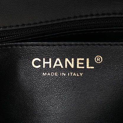 Chanel Lambskin Quilted Mini Square Flap Black 6 of 12