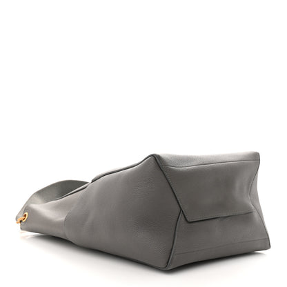 Celine Soft Grained Calfskin Sangle Bucket Bag Kohl 4 of 10