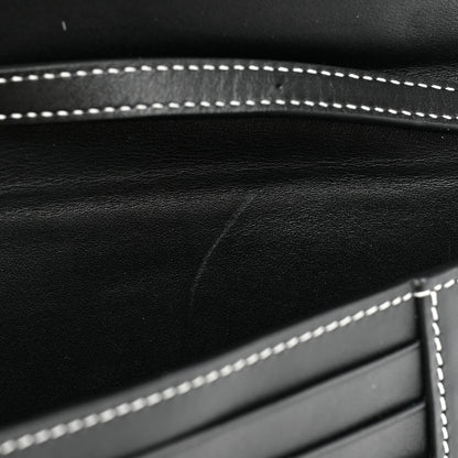 Loewe Soft Calfskin Heel Bag Black Soft White 10 of 10